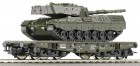 67762 Roco Heavy duty Flat car with tank "Leopard"